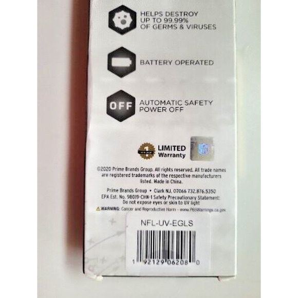 Philadelphia Eagles NFL Ultra Violet Sanitizer- New in package - Picture 6 of 6